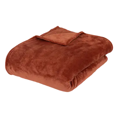 Plaid terracotta Atmosphera