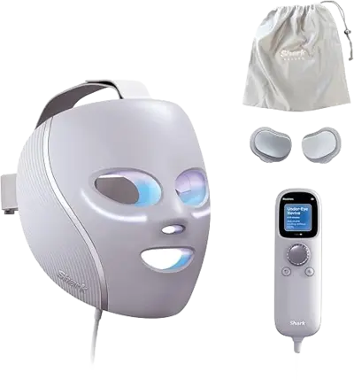 Masque LED CryoGlow Shark avec rafraîchissement du contour des yeux
