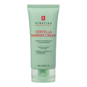 Le secret bien gardé des coréen.ne.s : une crème qui renforce la barrière cutanée en 30 minutes(1). Avec sa texture riche, fondante et réconfortante enrichie avec 2% de Centella Asiatica et des Céramides, cette crème offre un soin complet qui répare et nourrit la peau. Dès 48H, la réparation de la peau est boostée (2). En seulement 7 jours, la peau est plus résistante aux agressions extérieures (3). 94% des consommateurs affirment que leurs zones de sécheresses sont réduites (4). Le + : Ce soin peut être utilisé sur les zones sèches du corps pour hydra...