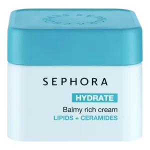 Appliquer le baume-en-crème matin et soir sur peau propre et sèche, après votre sérum. Répartir la formule sur le visage et le cou. Ce soin peut s'utiliser seul, mais pour une efficacité maximale, nous recommandons de l'associer au Sérum micro-bulles désaltérant SEPHORA COLLECTION.