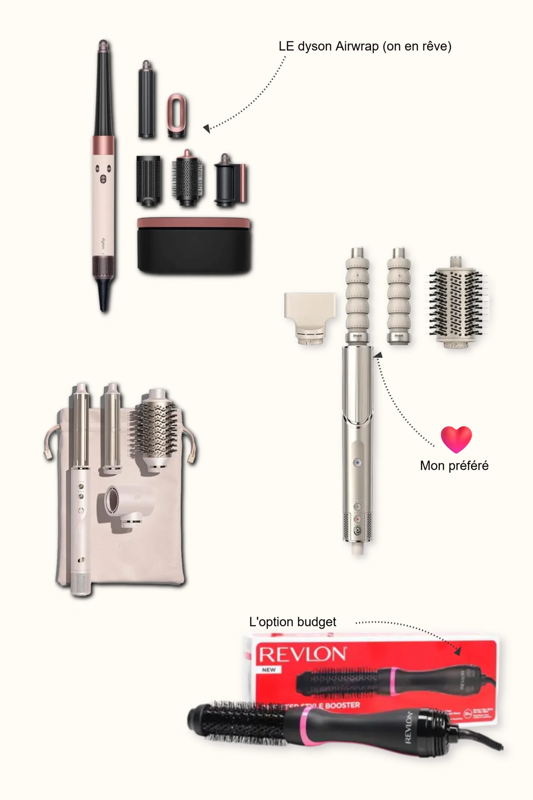 Dyson Airwrap : la référence à 549€ et 3 dupes à connaître!