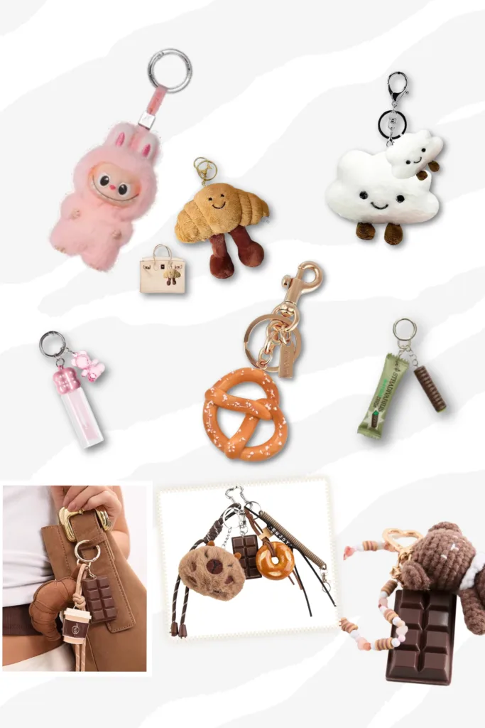 9 bijoux de sac porte-clés tendance : Labubu, café (et plus encore)